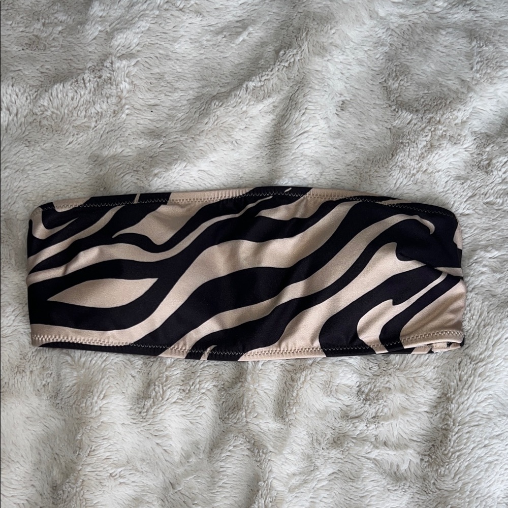 Bandeau swim top